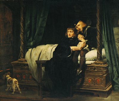 Edward V (1470-83) und Richard, Herzog von York im Tower (Les Enfants d